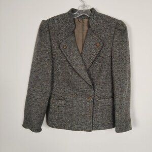 Vintage Ralph Women's Blazer Jacket Size EU 36 Made in Germany 100% Wool 60s 70s